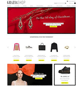 Integration with Graziashop.com luxury shopping destination now live ...