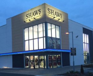 Shaws PL store front