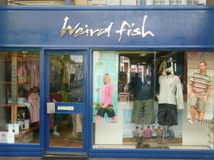 Weird-Fish Cowes shopfront